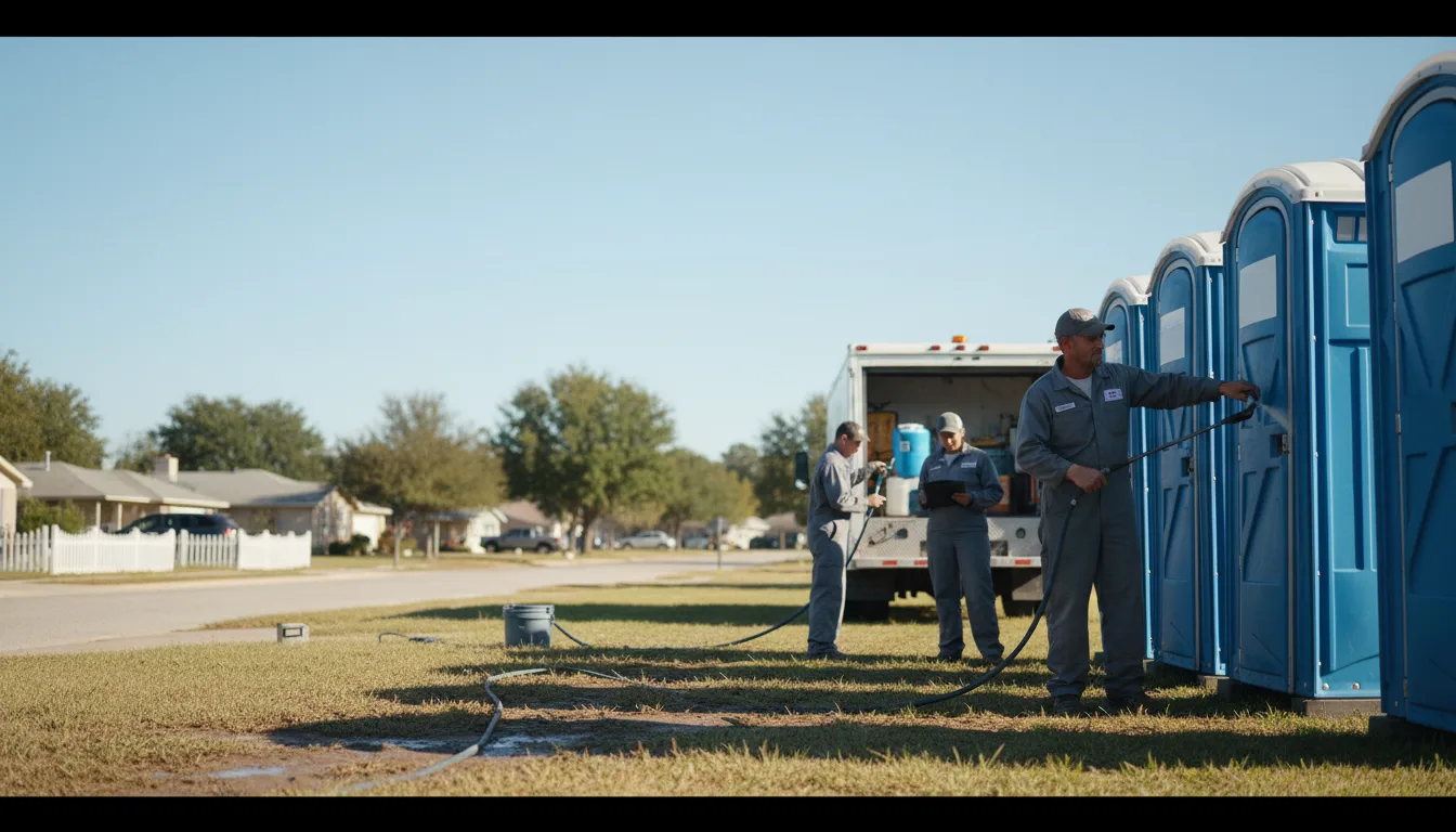 Long-Term Portable Toilet Rental in Wolcott, CO near me